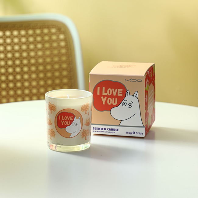 MOOMIN GIFT-“LOVE” SCENTED CANDLE 150g