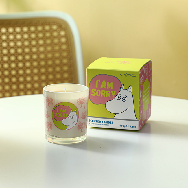 MOOMIN GIFT-“SORRY” SCENTED CANDLE 150g