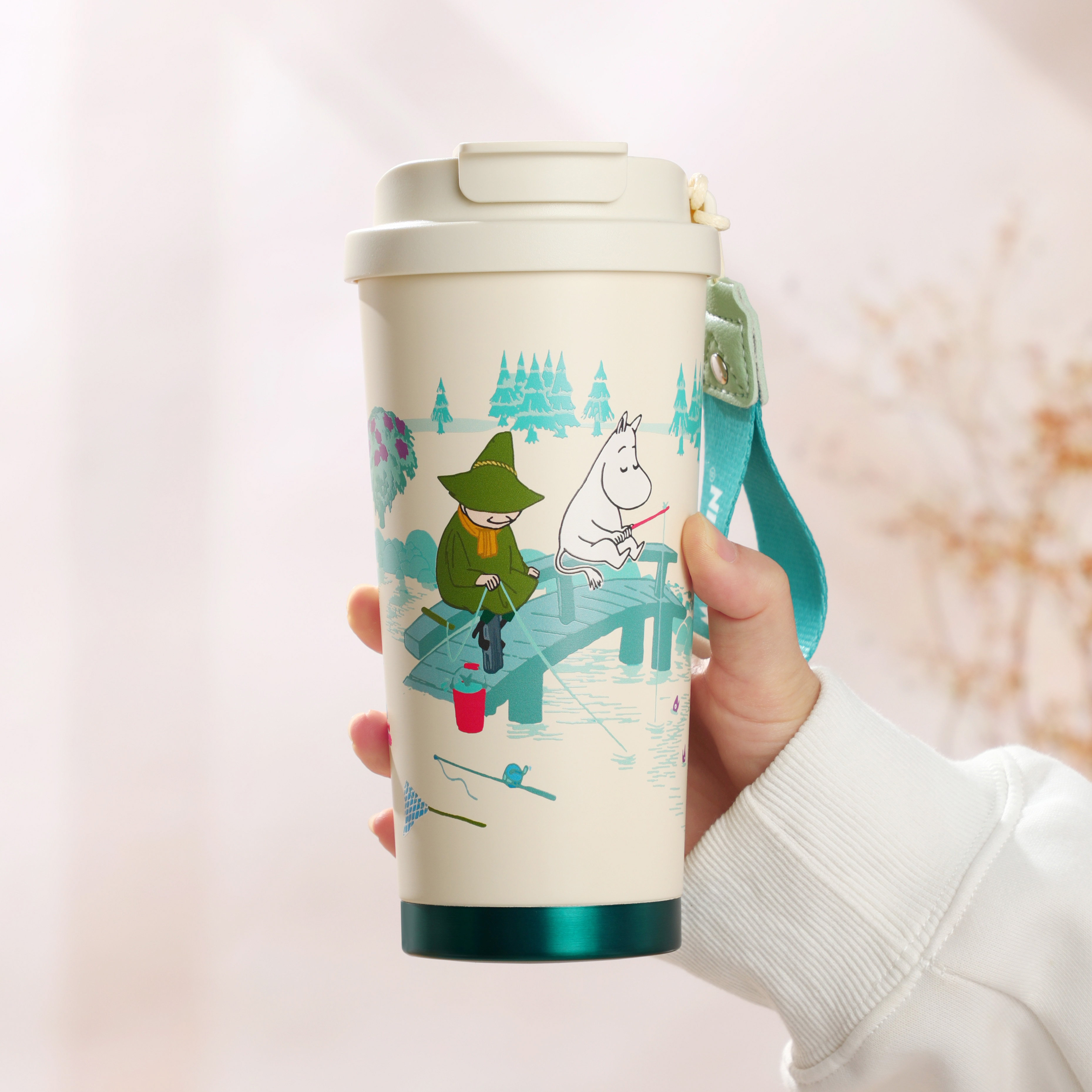 VIPOxMoomin Vacuum Cup-Happy Fishing