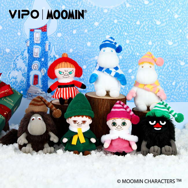 VIPOx姆明冬季系列挂件盲盒