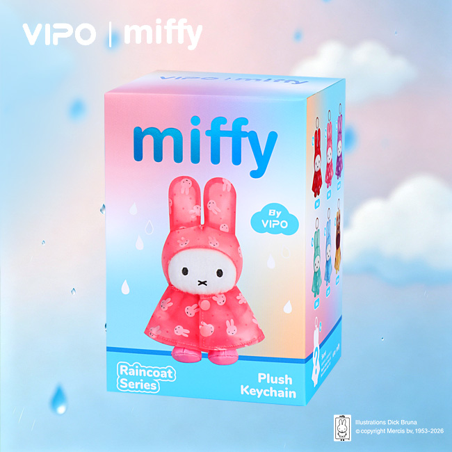 VIPO|米菲雨衣挂饰盲盒