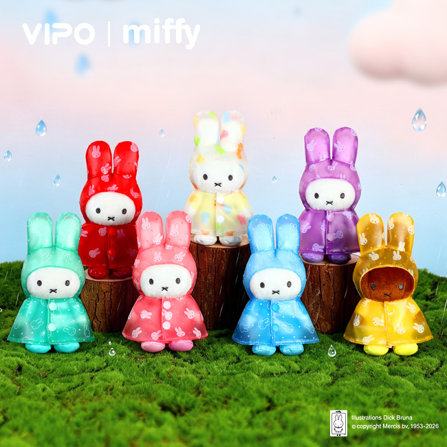 VIPO|米菲雨衣挂饰盲盒