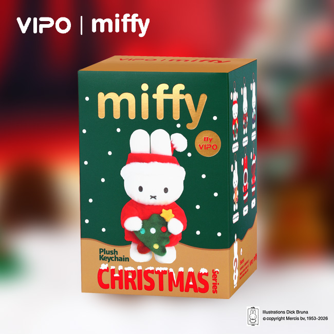 VIPO|米菲冬日系列挂饰盲盒